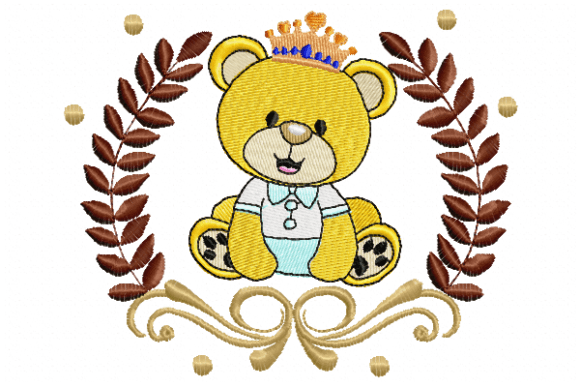 Bear in Frame Embroidery Design Review