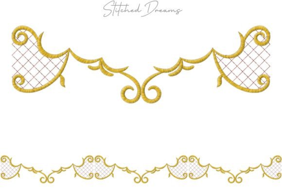 Borders Featuring Captivating Motifs Review