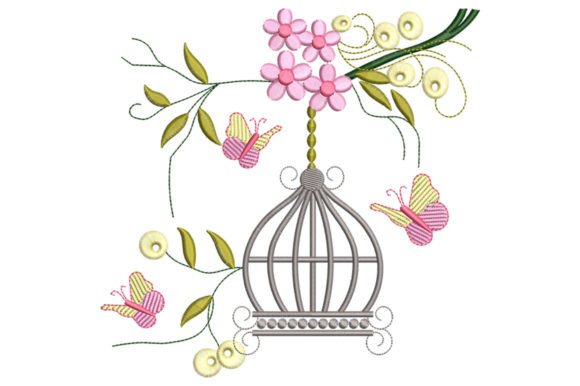 Cage and Butterfly: A Seasonal Embroidery Review