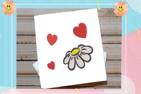 Cute Flower and Hearts: A Holiday Embroidery Review