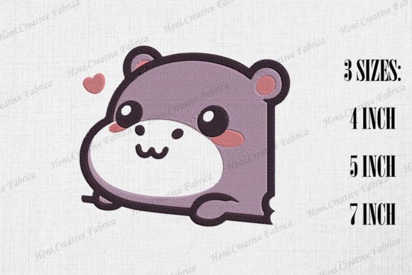Cute Hippo Peeking from Wall: A Designer Review