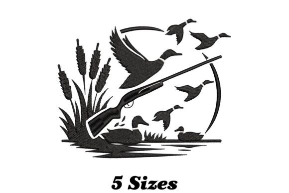 Duck Hunting Embroidery Design Review for Boutique Apparel