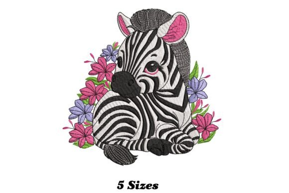 Floral Zebra: A Seasonal Embroidery Review