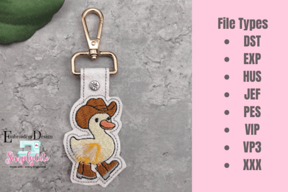 Fringe Duck ITH Key Fob: A Holiday Review