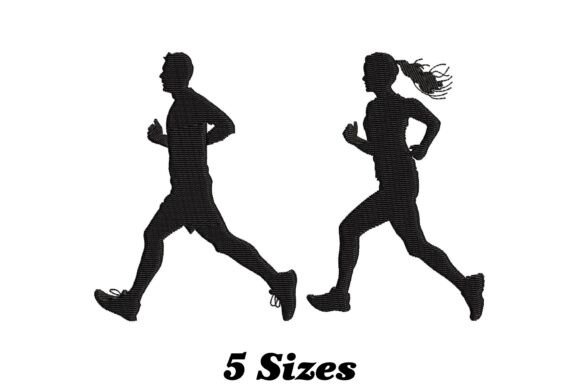 Man Woman Jogging: A Seasonal Embroidery Review
