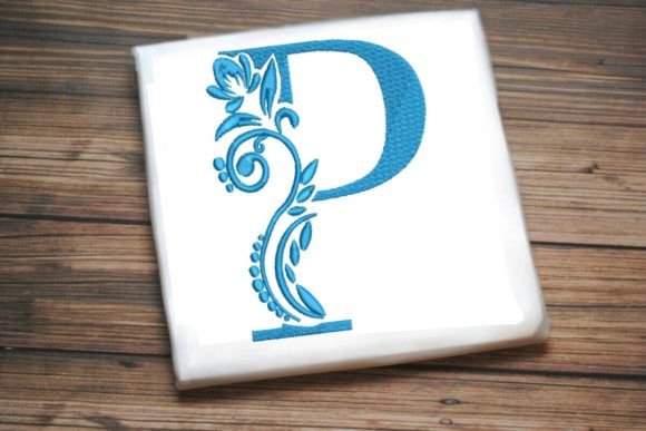 P Letter Elegant Alphabet Embroidery Review