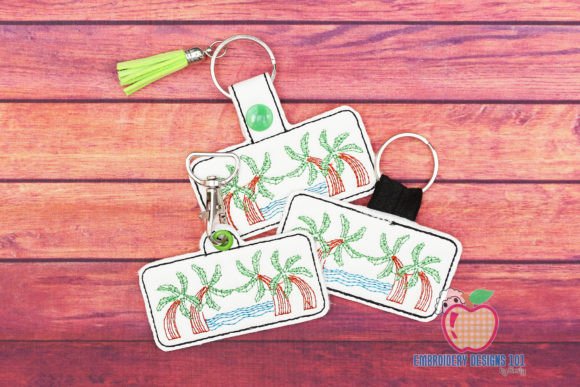 Review: Beach Scene In The Hoop Keyfob Design