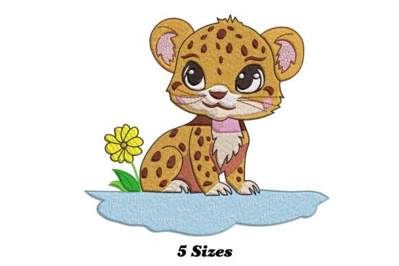 Reviewing the Cute Baby Leopard for Real Embroidery Projects